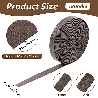 PU Leather Ribbons DIY-WH20011-93D-03-1