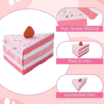 Cardboard Paper Triangle Cark Shaped Packaging Boxes for Candy CON-CJC0001-02A-1