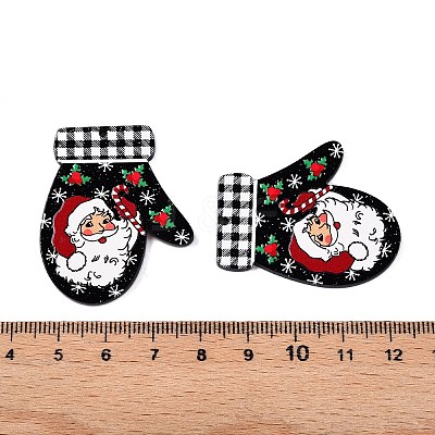Christmas Theme Printing Acrylic Pendants X-BACR-N002-01A-1