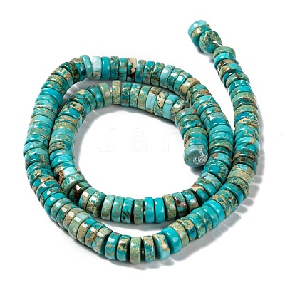 Natural Imperial Jasper Beads Strands G-J377-8mm-01-1