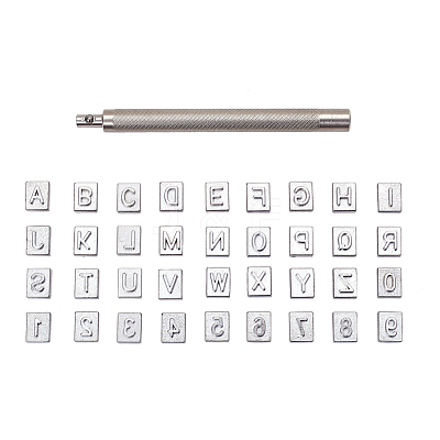 DIY Letter A~Z and Number 0~9 Stamping Punch Tool Set TOOL-PH0016-85-1