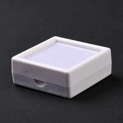 Square Plastic Diamond Presentation Boxes OBOX-G017-01B-1