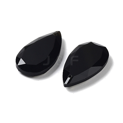 Natural Obsidian Faceted Pendants G-D082-01C-1