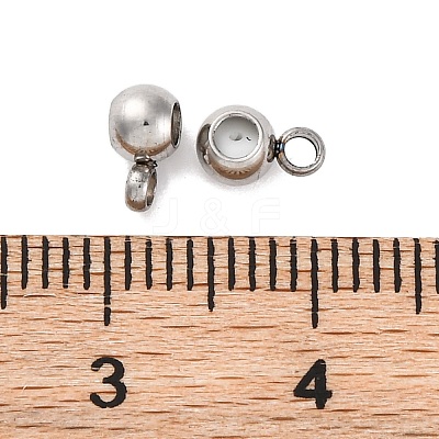 202 Stainless Steel Beads STAS-S151-02P-A-1