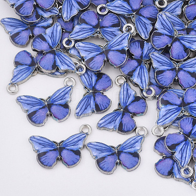 Printed Alloy Pendants PALLOY-R111-17B-1
