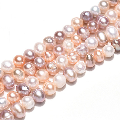 Natural Cultured Freshwater Pearl Beads Strands PEAR-N013-05C-03-1