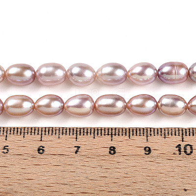 Natural Cultured Freshwater Pearl Beads Strands PEAR-N012-AA-03-1