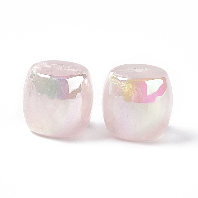 Opaque Acrylic Beads OACR-C009-01A-1
