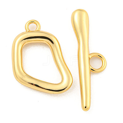 Brass Toggle Clasps KK-A223-29G-1