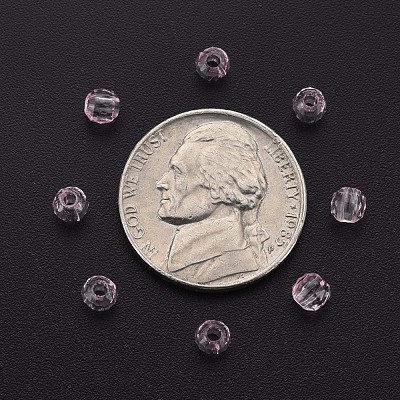 Transparent Acrylic Beads MACR-S373-85-B08-1