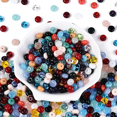 Opaque Colours Glass Seed Beads SEED-N007-39B-01-1