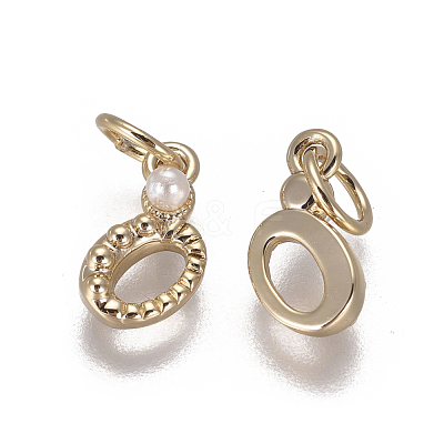 Brass Charms KK-L179-08O-G-1