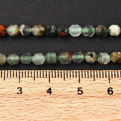 Natural African Bloodstone Beads Strands G-A260-A38-01-1