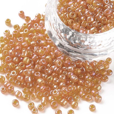 8/0 Round Glass Seed Beads SEED-US0003-3mm-169-1