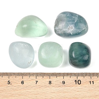 Natural Green Fluorite Beads GG-CBAD0F6-A12-01-1