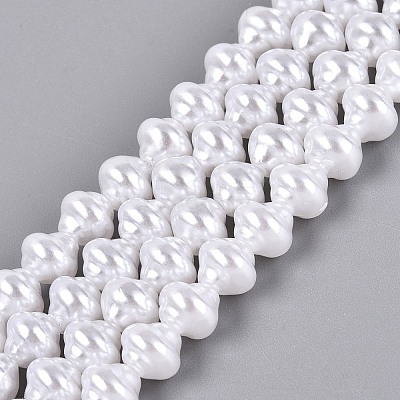 ABS Plastic Imitation Pearl Beads PL-CBA8DB3-17-1