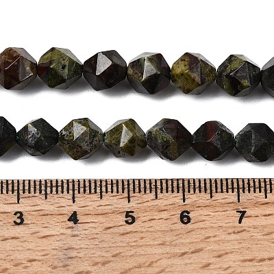 Natural Dragon Blood Beads Strands G-Z119-A17-02-1