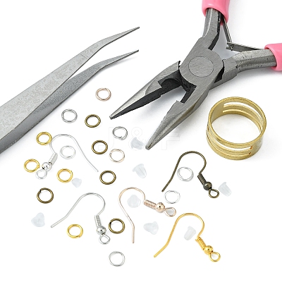DIY Earring Making Kit DIY-FS0004-01-1