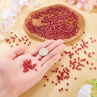 Picasso Baking Paint Glass Seed Beads SEED-TA0001-62I-1