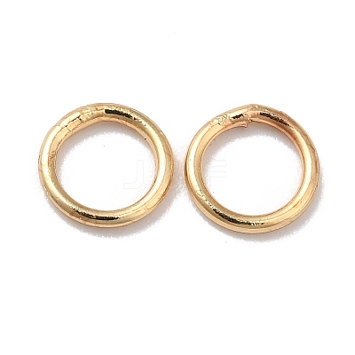 Brass Soldered Closed Jump Rings X-KK-G465-03G-1