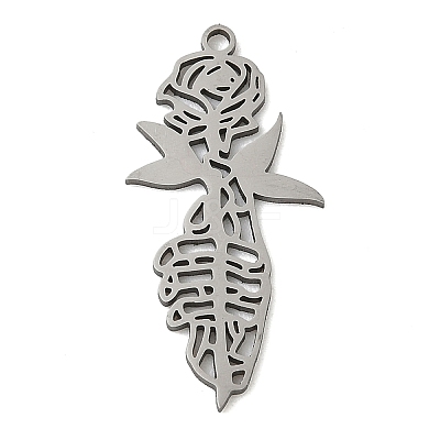 201 Stainless Steel Pendants LS-STAS-G366-02P-02-1