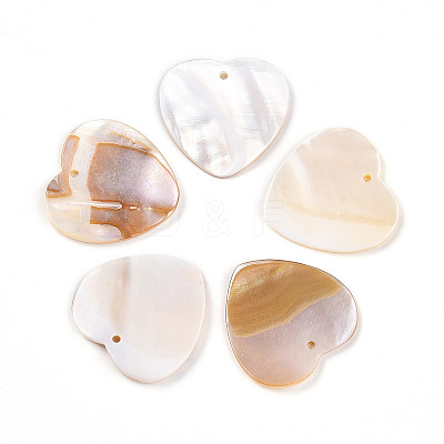 Freshwater Shell Pendants SHEL-S269-28-1