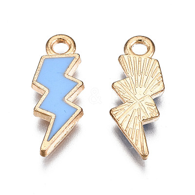 Alloy Enamel Pendants ENAM-N054-025J-1