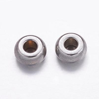 Tarnish Resistant 304 Stainless Steel Beads STAS-K146-063-4mm-1
