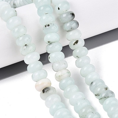 Natural White Jade Beads Strands G-Q613-01F-17-1