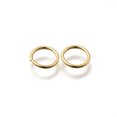 Rack PlatingBrass Open Jump Rings KK-O139-18V-G-1