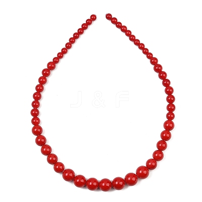 Natural Mashan Jade Graduated Beads Strands GG-CBA2AE1-A08-T-1