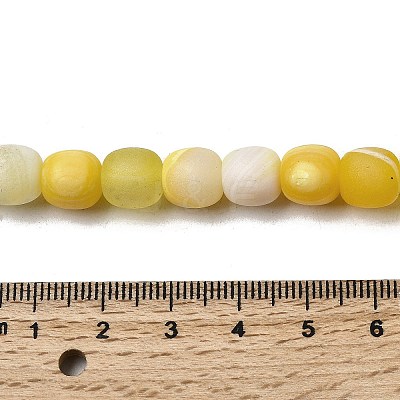 Dyed & Heated Natural Fire Crackle Agate Beads Strands G-NH0067-B01-1