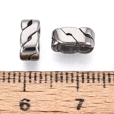304 Stainless Steel European Beads STAS-T072-125AS-1