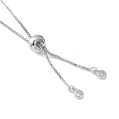 Rack Plating Brass Box Chain Slider Bracelets MAK-YW0001-04P-1