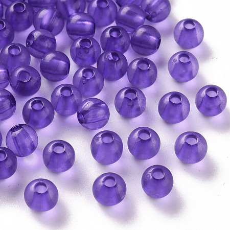 Transparent Acrylic Beads MACR-S370-A6mm-748-1