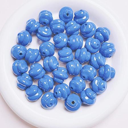 Opaque Acrylic Beads OACR-H034-39K-1