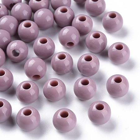 Opaque Acrylic Beads MACR-S373-109-A05-1