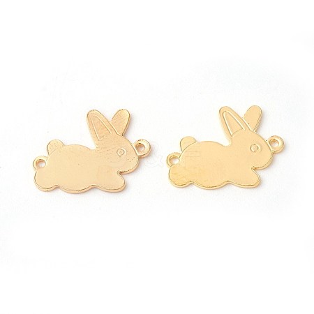 Brass Bunny Links connectors KK-F772-14G-1