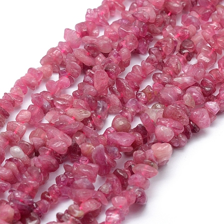 Natural Tourmaline Beads Strands G-P406-12-1