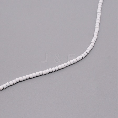 Non-magnetic Synthetic Hematite Beads Strands G-WH0018-01O-1