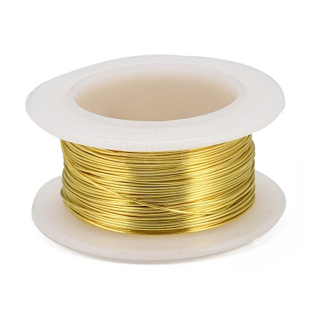 Round Copper Jewelry Wire CWIR-I002-0.4mm-LG-NR-1