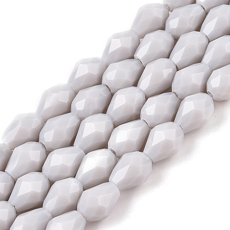 Opaque Solid Color Beads Strands EGLA-N013-P6mm-D05-1