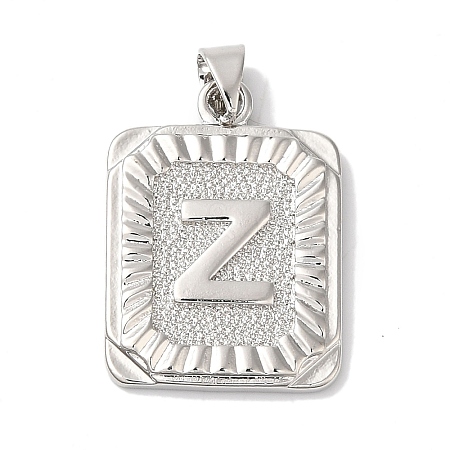 Rack Plating Brass Pendants KK-B092-42P-Z-1
