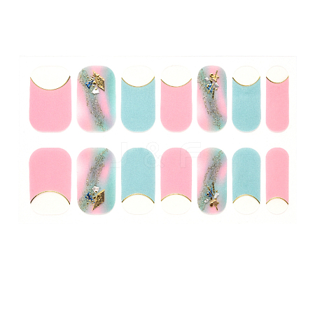 Nail Art Full Cover Nail Stickers MRMJ-S058-912-1