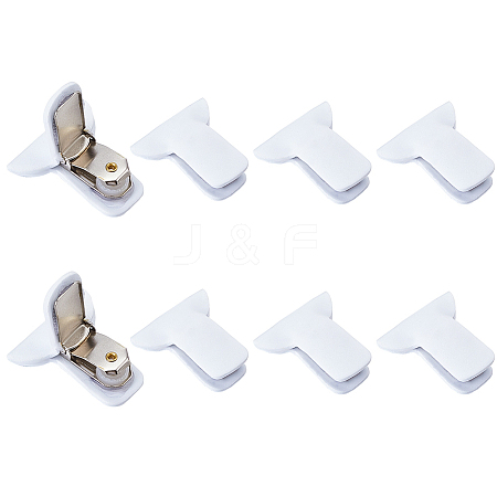 8Pcs Iron Anti-slip Cloth Clips FIND-CN0001-69-1