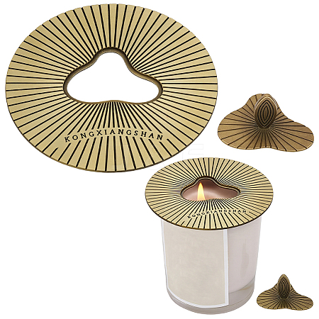 Alloy Candle Lids DIY-WH0308-966AB-1