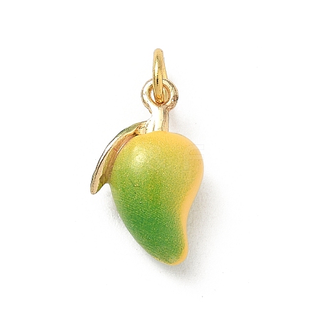 Brass Enamel Pendants KK-H523-01F-G02-1