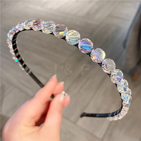 Glass Hair Bands for Women Girl PW-WG8E4E7-04-1