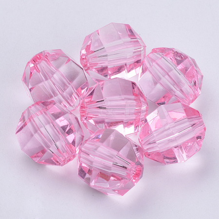 Transparent Acrylic Beads TACR-Q256-10mm-V03-1