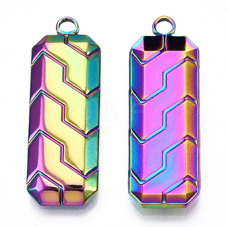 Ion Plating(IP) 304 Stainless Steel Pendants STAS-T063-213M-1